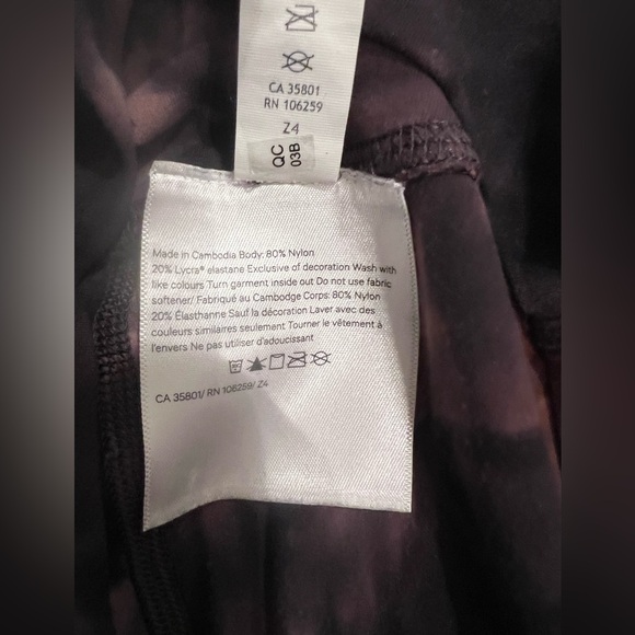 NWOT Lululemon Align High-Rise leggings | Diamond Dye Graphite Grey Pink Pastel - Picture 9 of 12